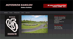 Desktop Screenshot of motodrom-ramsloh.de