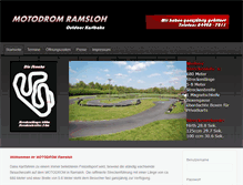 Tablet Screenshot of motodrom-ramsloh.de
